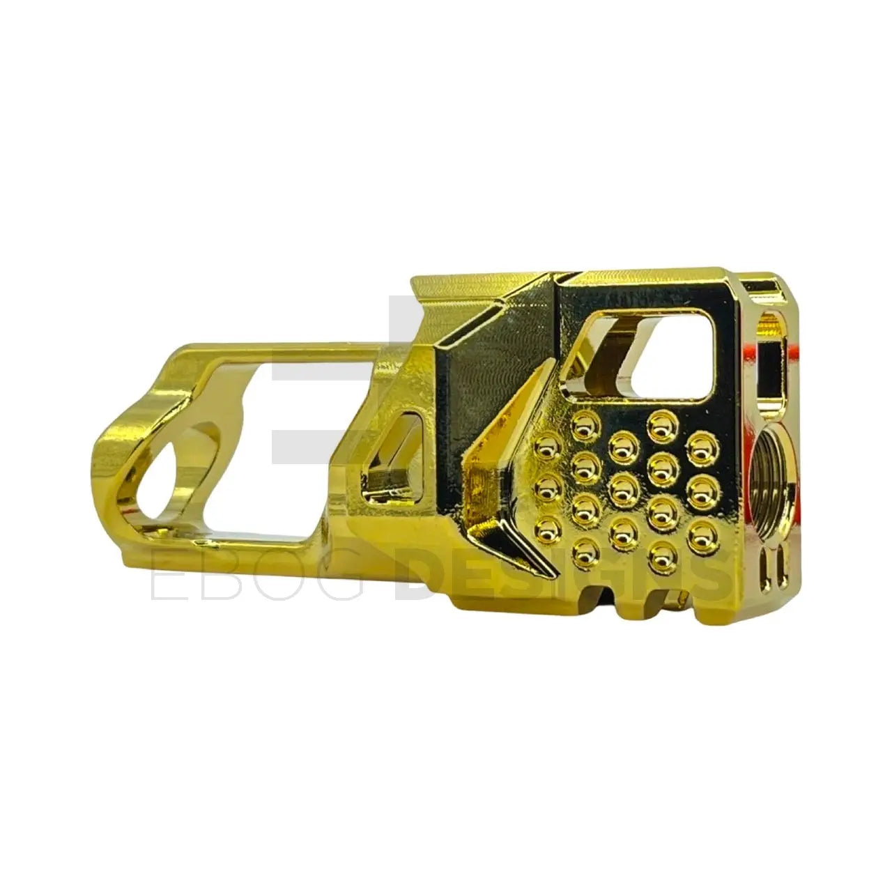CTM FUKU-2 AAP-01/C FUKU-2 CNC UPPER Compensator Short - Electroplated Gold CTM - Airsoft 