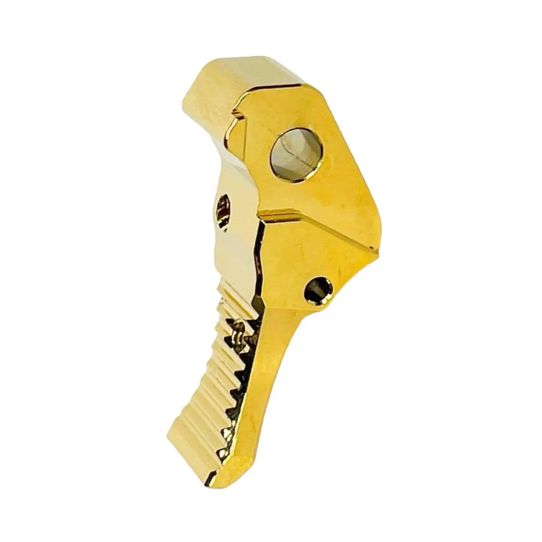 CTM FUKU-2 AAP-01 / WE CNC Aluminium Adjustable Trigger - Electroplated Gold CTM - Airsoft 