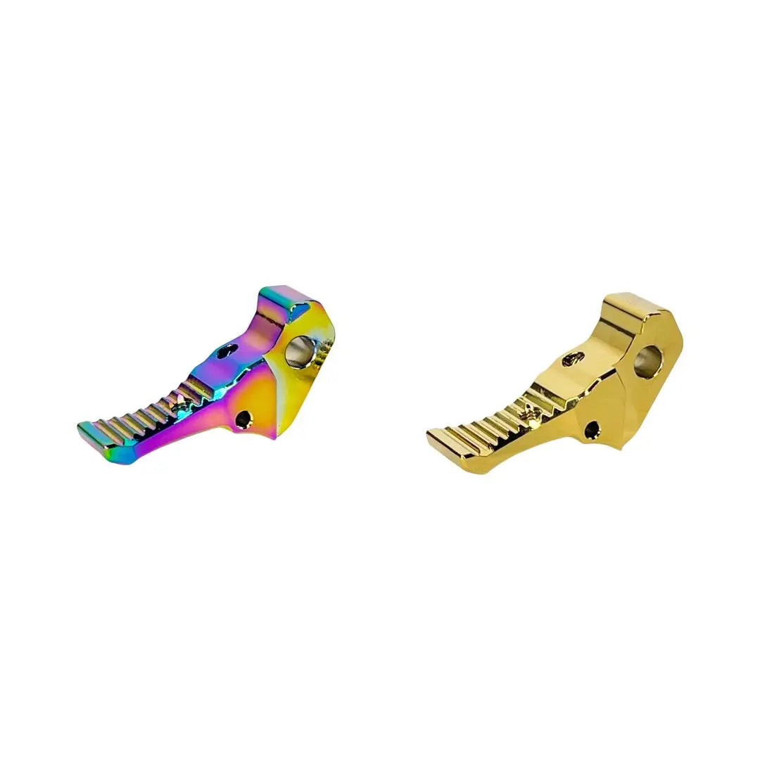 CTM FUKU-2 AAP-01 / WE CNC Aluminium Adjustable Trigger - Electroplated Gold CTM - Airsoft 