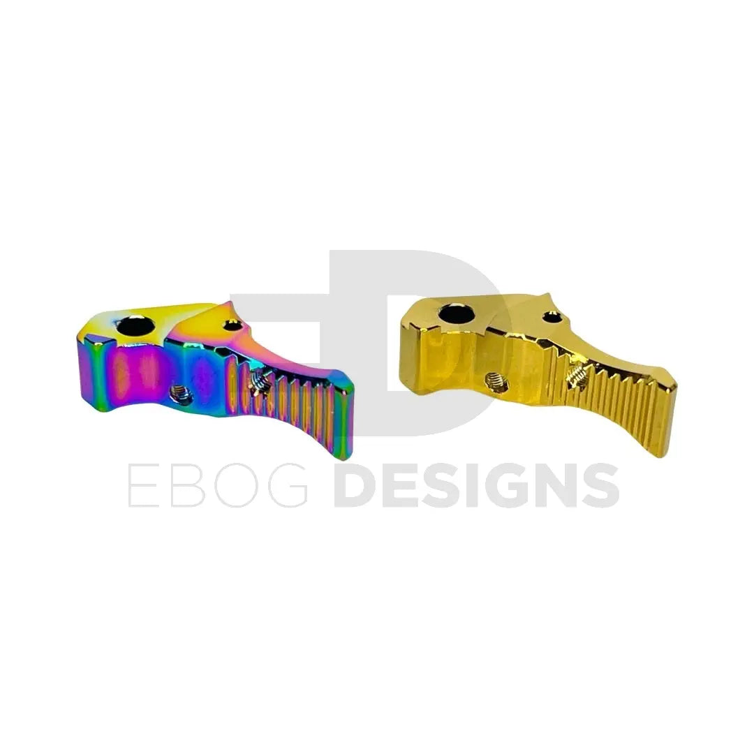 CTM FUKU-2 AAP-01 / WE CNC Aluminium Adjustable Trigger - Electroplated Gold CTM - Airsoft 