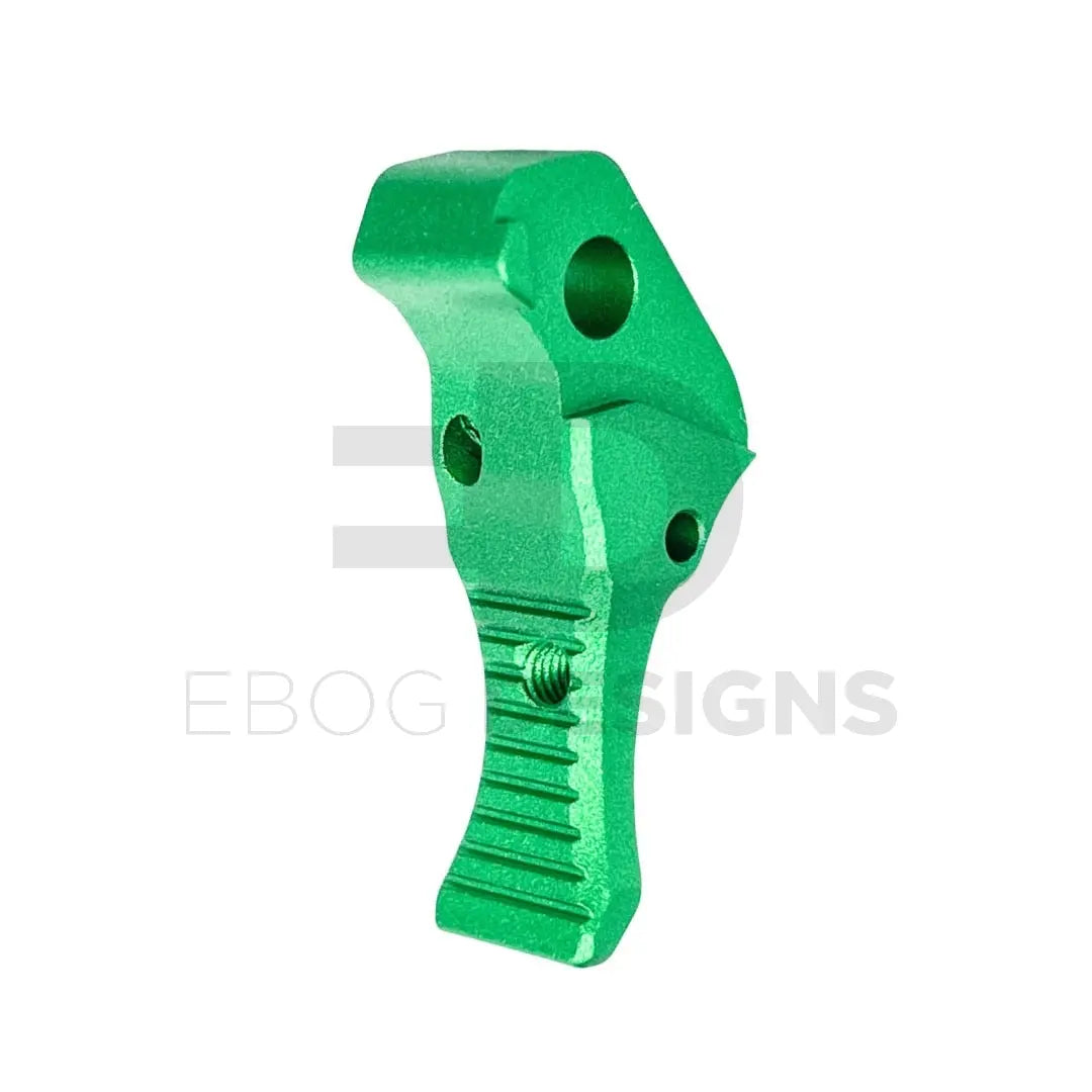 CTM FUKU-2 AAP-01 / WE CNC Aluminium Adjustable Trigger - Green CTM - Airsoft 