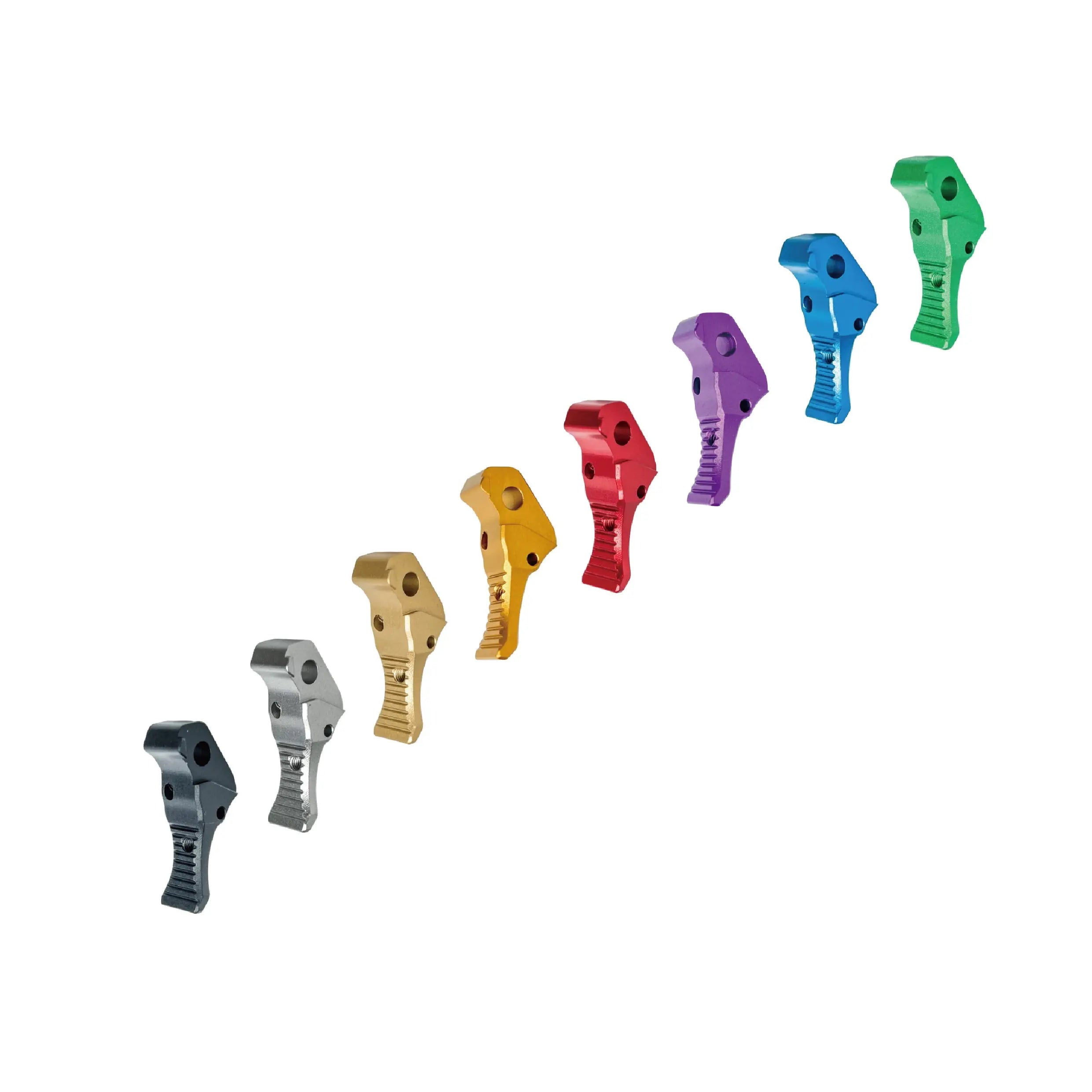 CTM FUKU-2 AAP-01 / WE CNC Aluminium Adjustable Trigger - Purple CTM - Airsoft 