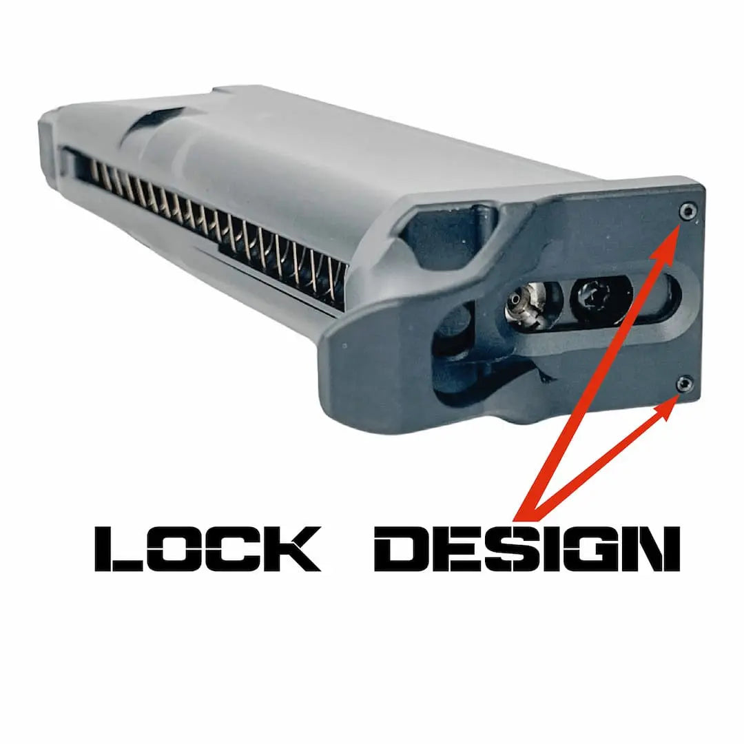 CTM - FUKU-2 CNC Magazine Floor Base Plate - For WE Glock / AAP-01/C - Red CTM - Airsoft 