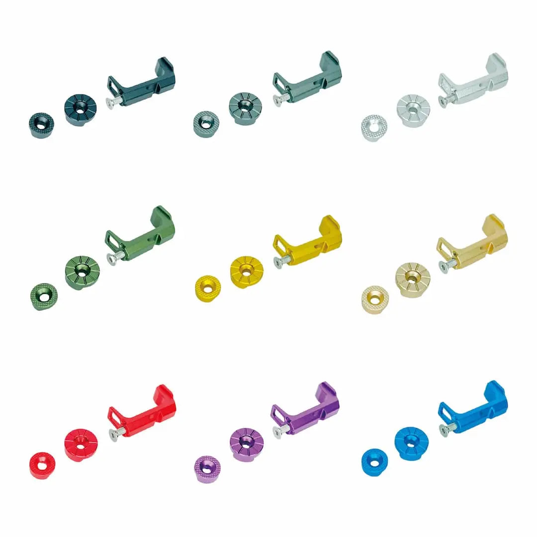 CTM - FUKU-2 Frame CNC Magazine Release Set - Blue CTM - Airsoft 