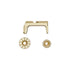 CTM - FUKU-2 Frame CNC Magazine Release Set - Champagne Gold CTM - Airsoft 