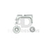 CTM - FUKU-2 Frame CNC Magazine Release Set - Silver CTM - Airsoft 