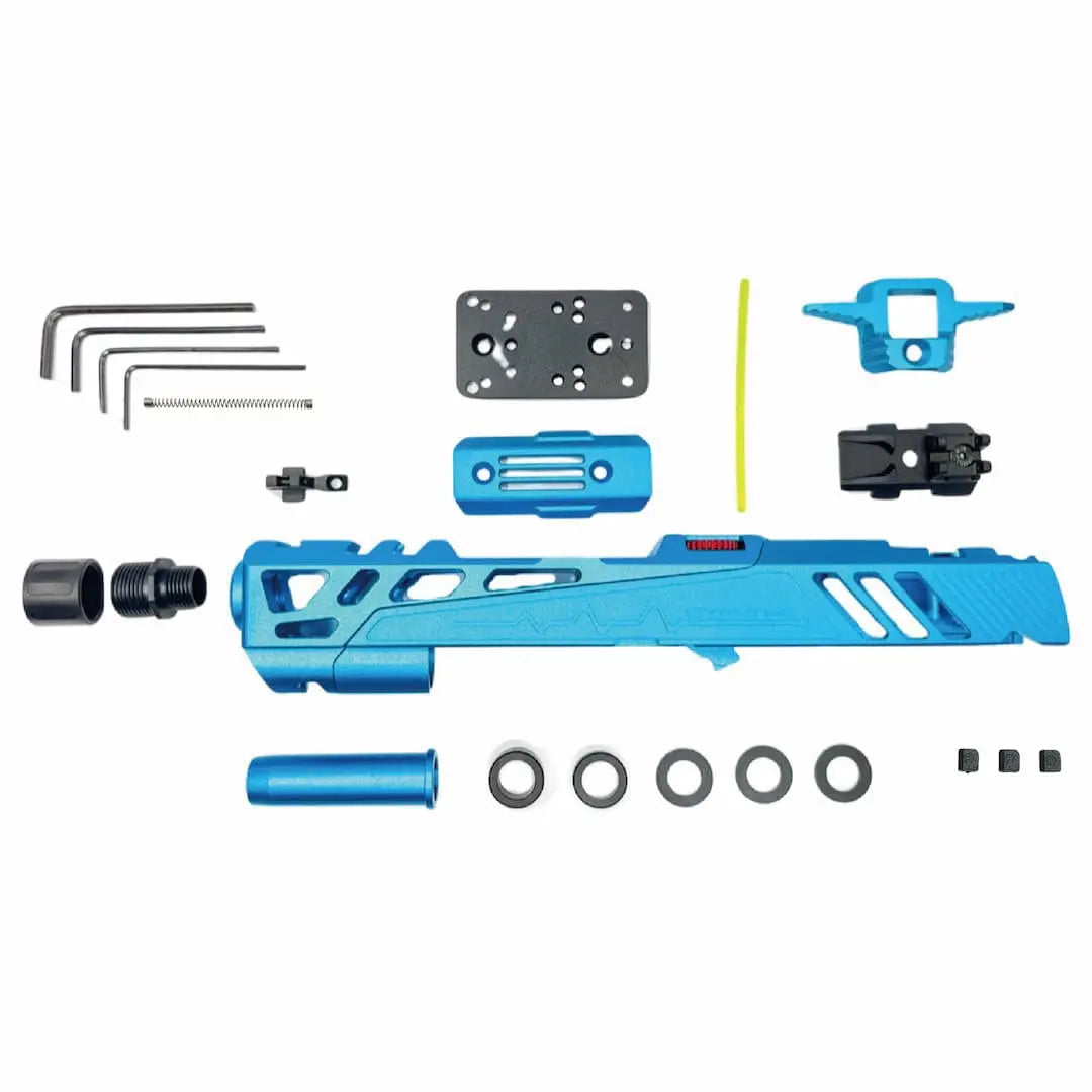 CTM - Flatline Hi-Capa 5.1 Split Slide Kit - Blue CTM - Airsoft 