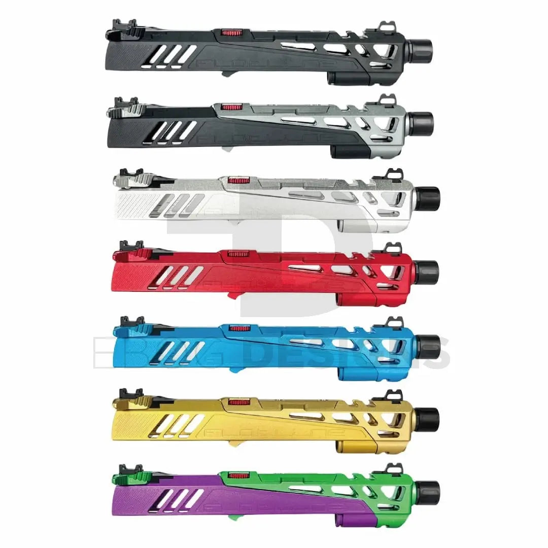CTM - Flatline Hi-Capa 5.1 Split Slide Kit - Blue CTM - Airsoft 
