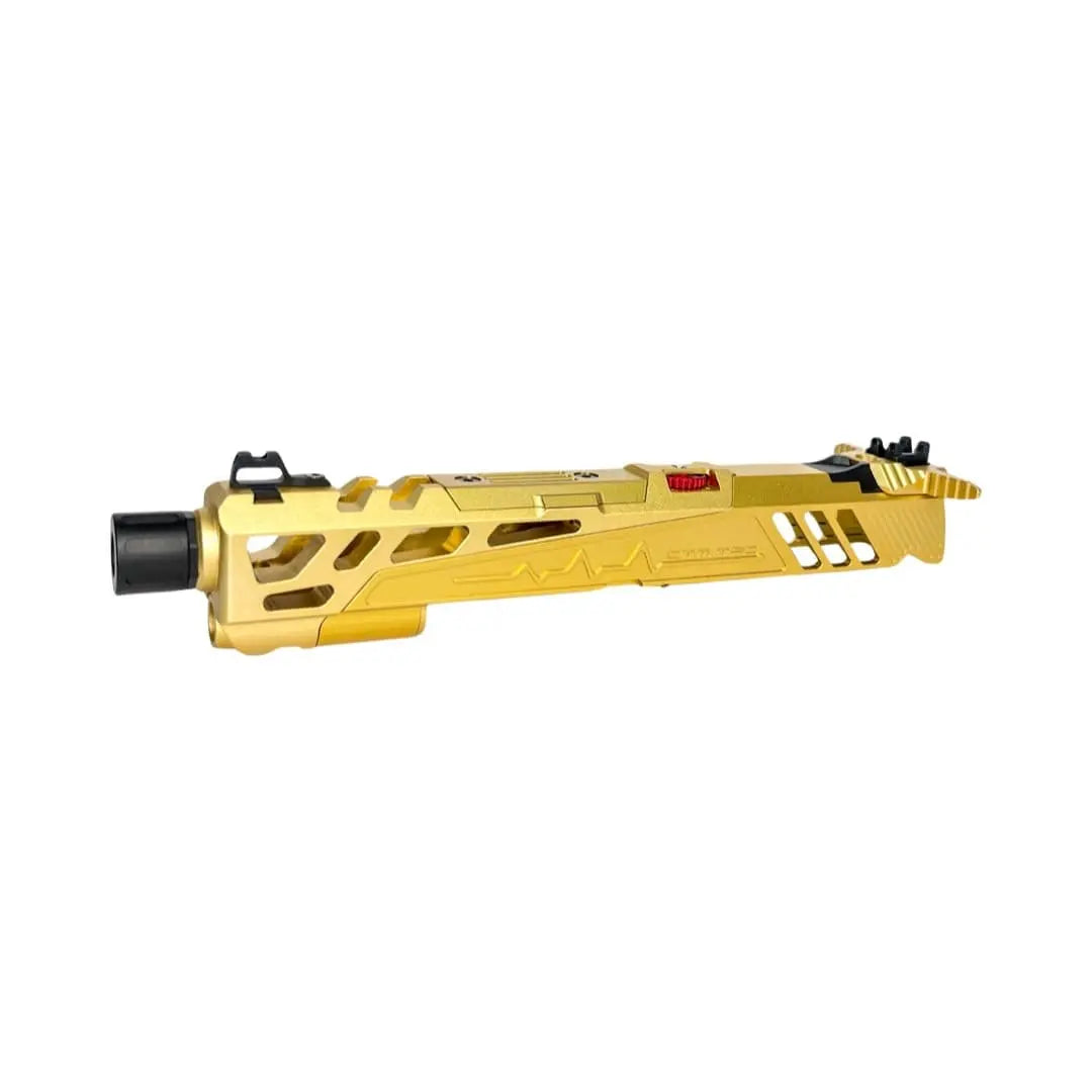 CTM - Flatline Hi-Capa 5.1 Split Slide Kit - Gold CTM - Airsoft 