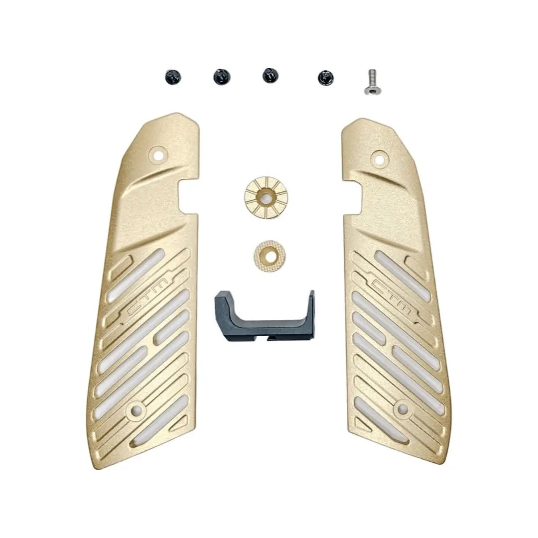 CTM - Fuku-2 Frame CNC Aluminum Accessories Set - Champagne Gold CTM - Airsoft 