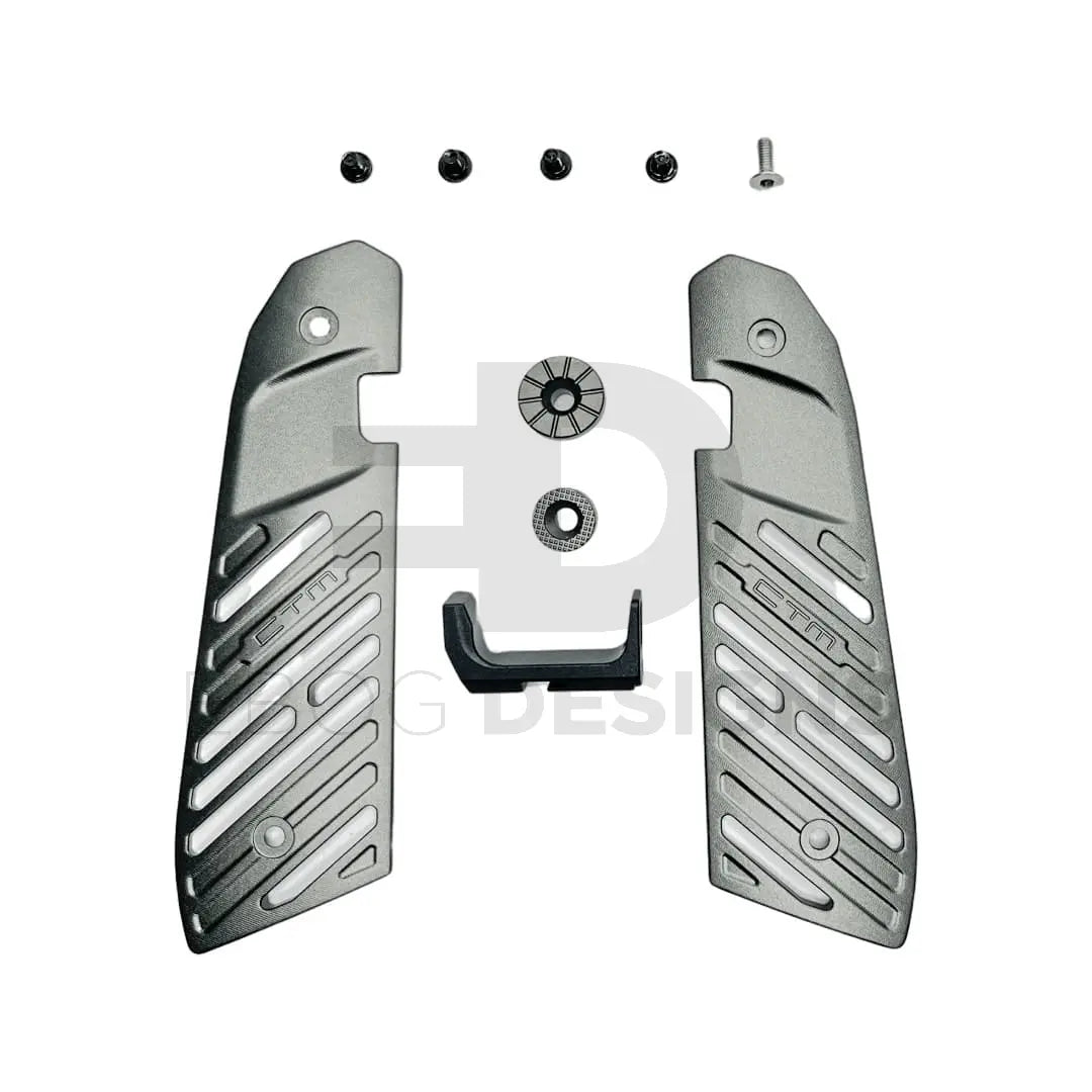 CTM - Fuku-2 Frame CNC Aluminum Accessories Set - Grey CTM - Airsoft 