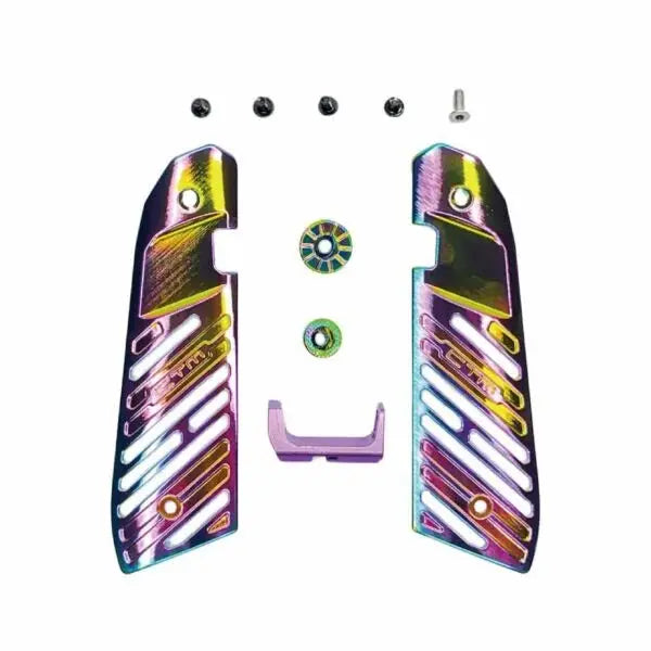 CTM - Fuku-2 Frame CNC Aluminum Accessories Set - Rainbow CTM - Airsoft 