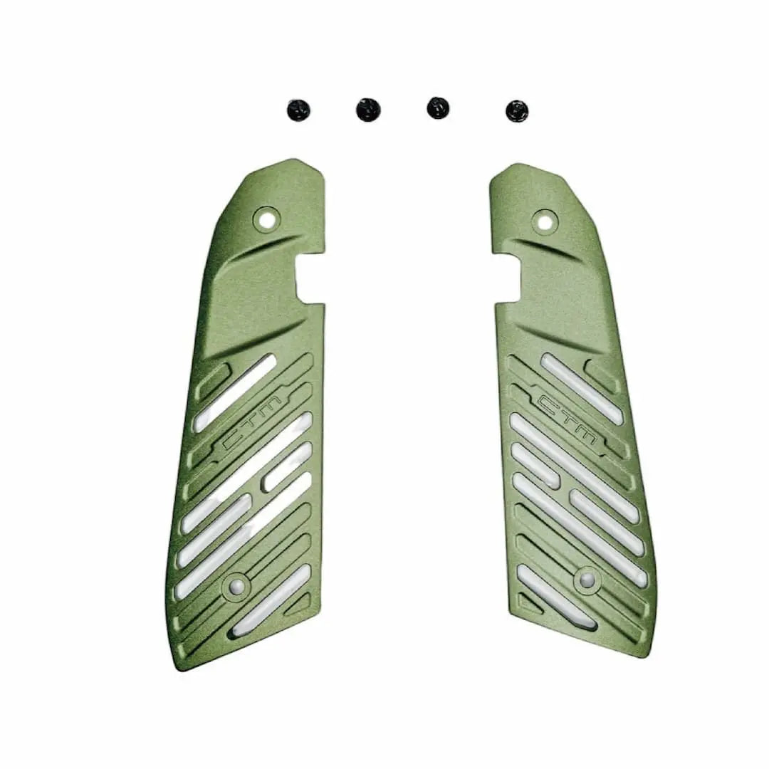 CTM - Fuku-2 Frame CNC Aluminum Side Panel - Army Green CTM - Airsoft 