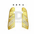 CTM - Fuku-2 Frame CNC Aluminum Side Panel - Gold CTM - Airsoft 