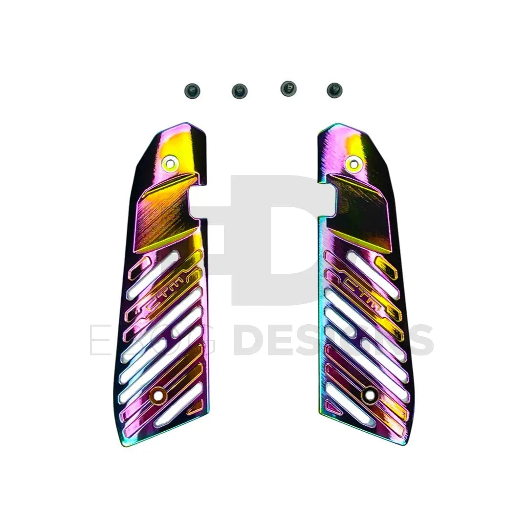 CTM - Fuku-2 Frame CNC Aluminum Side Panel - Rainbow CTM - Airsoft 