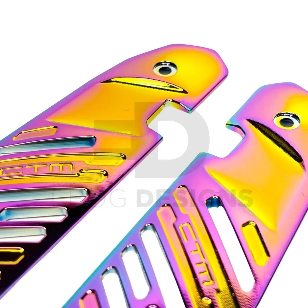 CTM - Fuku-2 Frame CNC Aluminum Side Panel - Rainbow CTM - Airsoft 