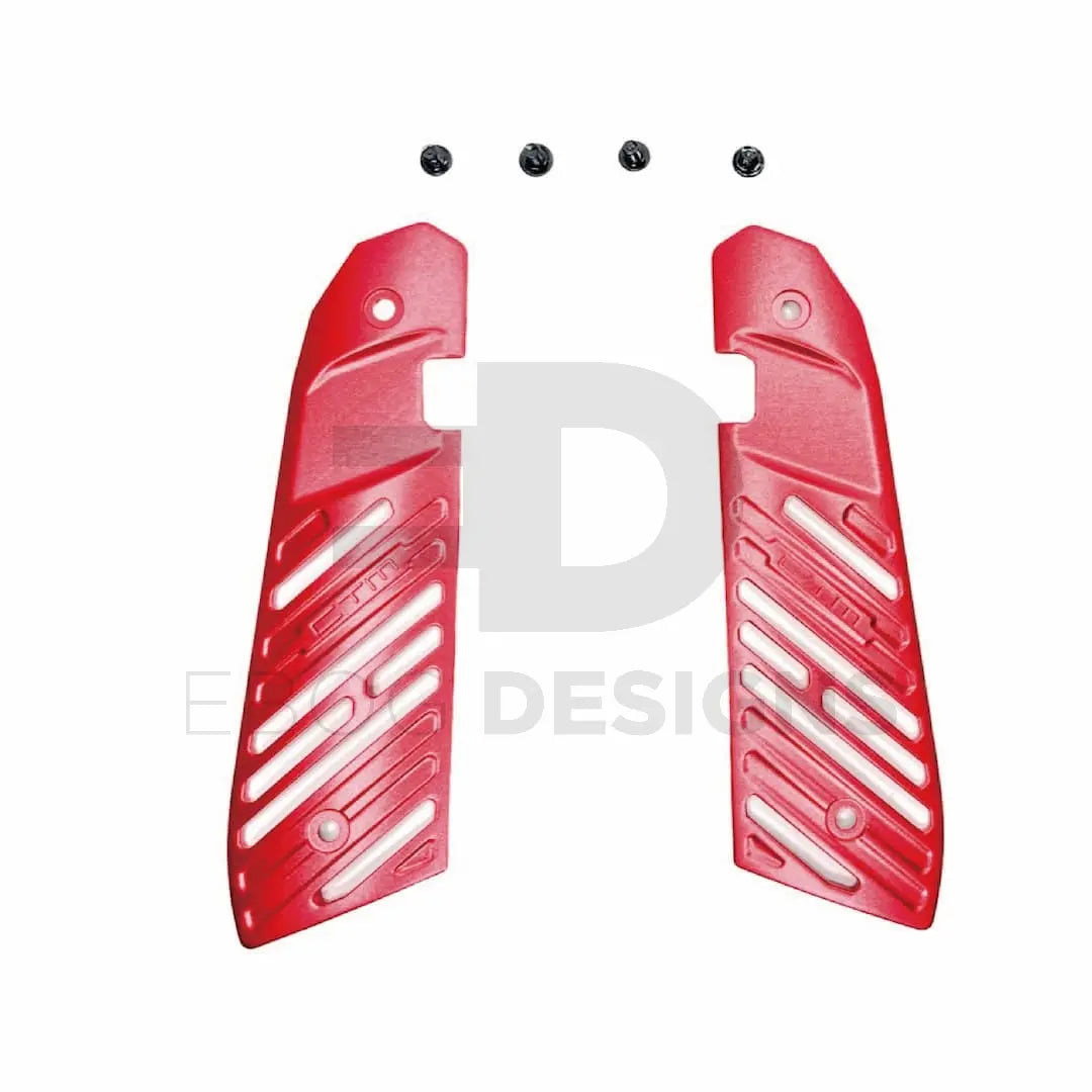 CTM - Fuku-2 Frame CNC Aluminum Side Panel - Red CTM - Airsoft 