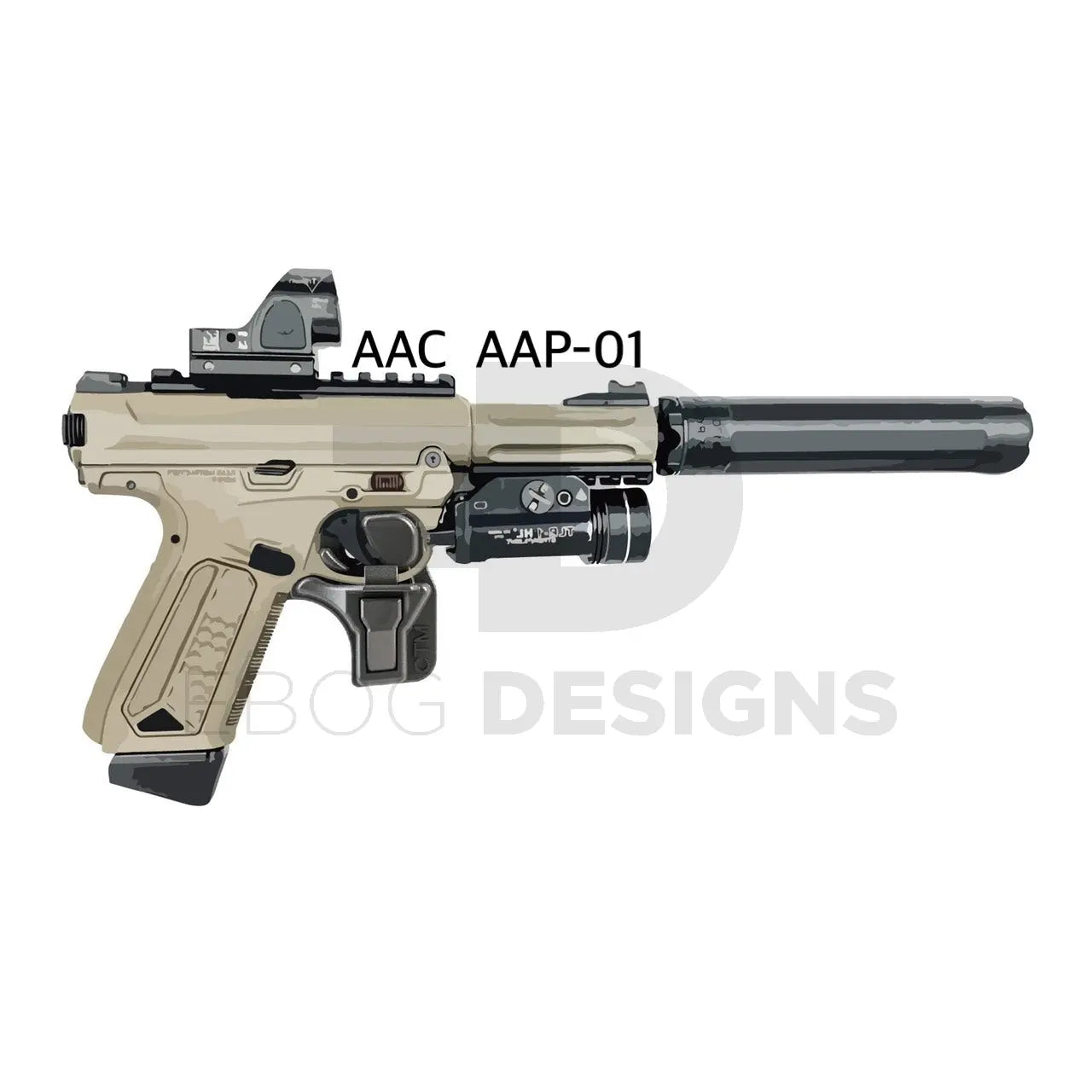 CTM - GA Holster for Glock / AAP01/C - Tan CTM - Airsoft 