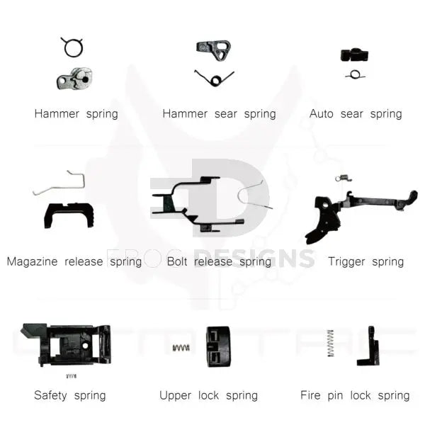 CTM spare spring package for AAP-01/C