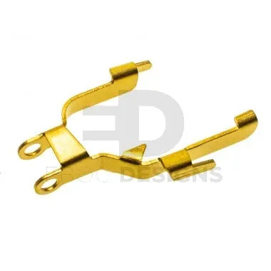 CowCow AAP01 Stainless Steel Blow Lock - Gold Ebog Designs - Airsoft 