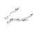CowCow AAP-01 stainless steel blow lock in silver, a blowback lock lever for the Action Army AAP-01 GBB pistol