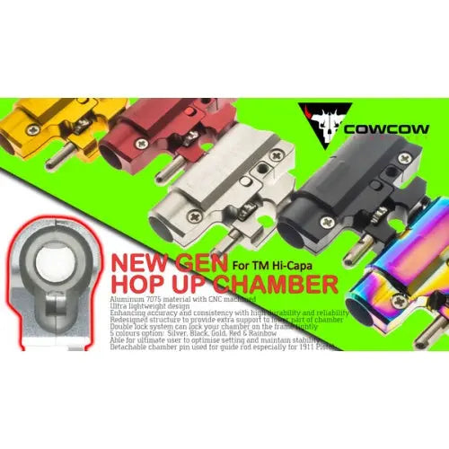 CowCow New Gen Hop Up Chamber - Rainbow CowCow - Airsoft 