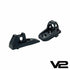 CTM AAP-01/C Ghost Ring V2 rear sight, black