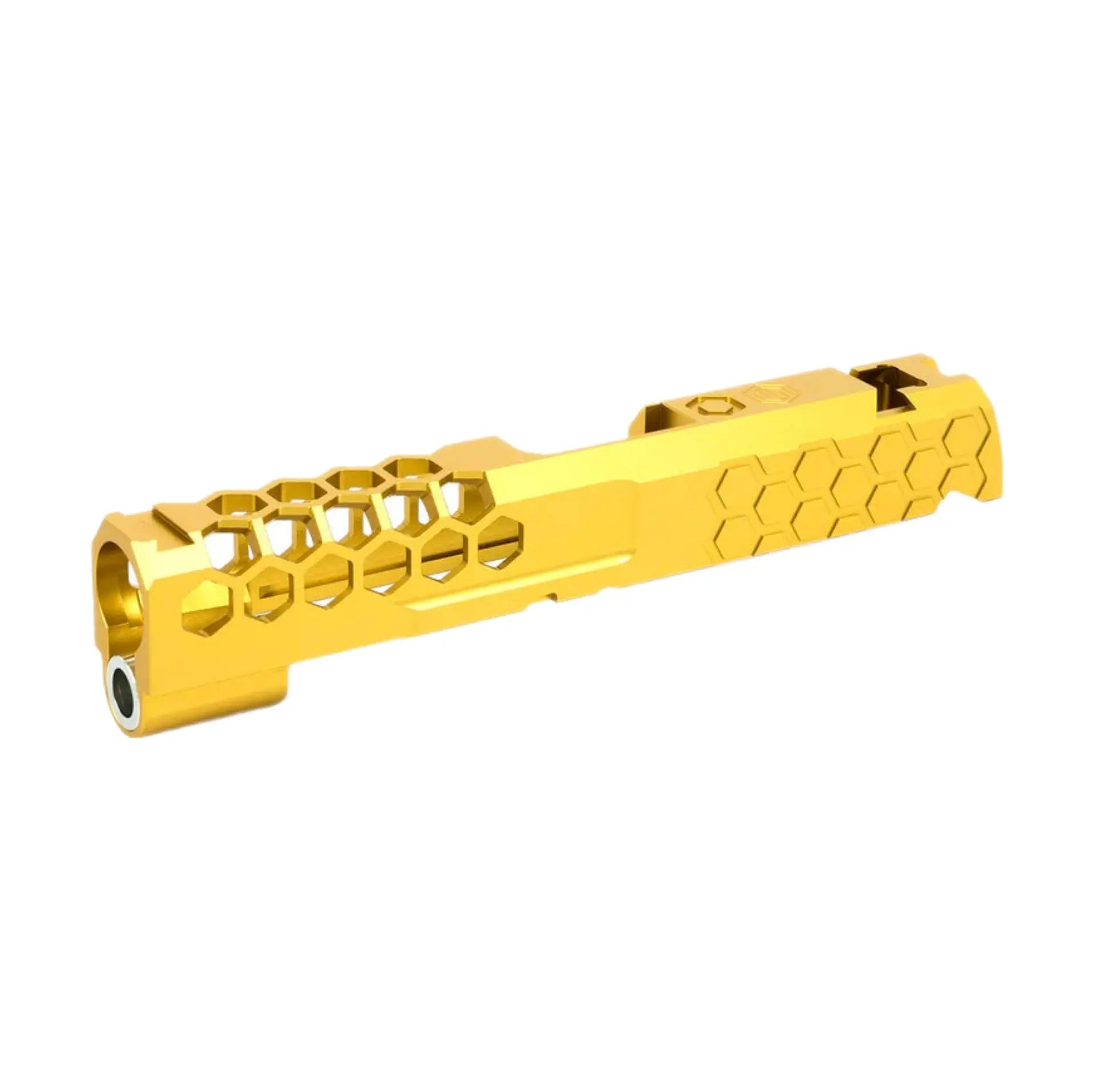EDGE “HIVE” Aluminum Standard Slide for Hi-CAPA 4.3 - Gold EDGE - Airsoft 