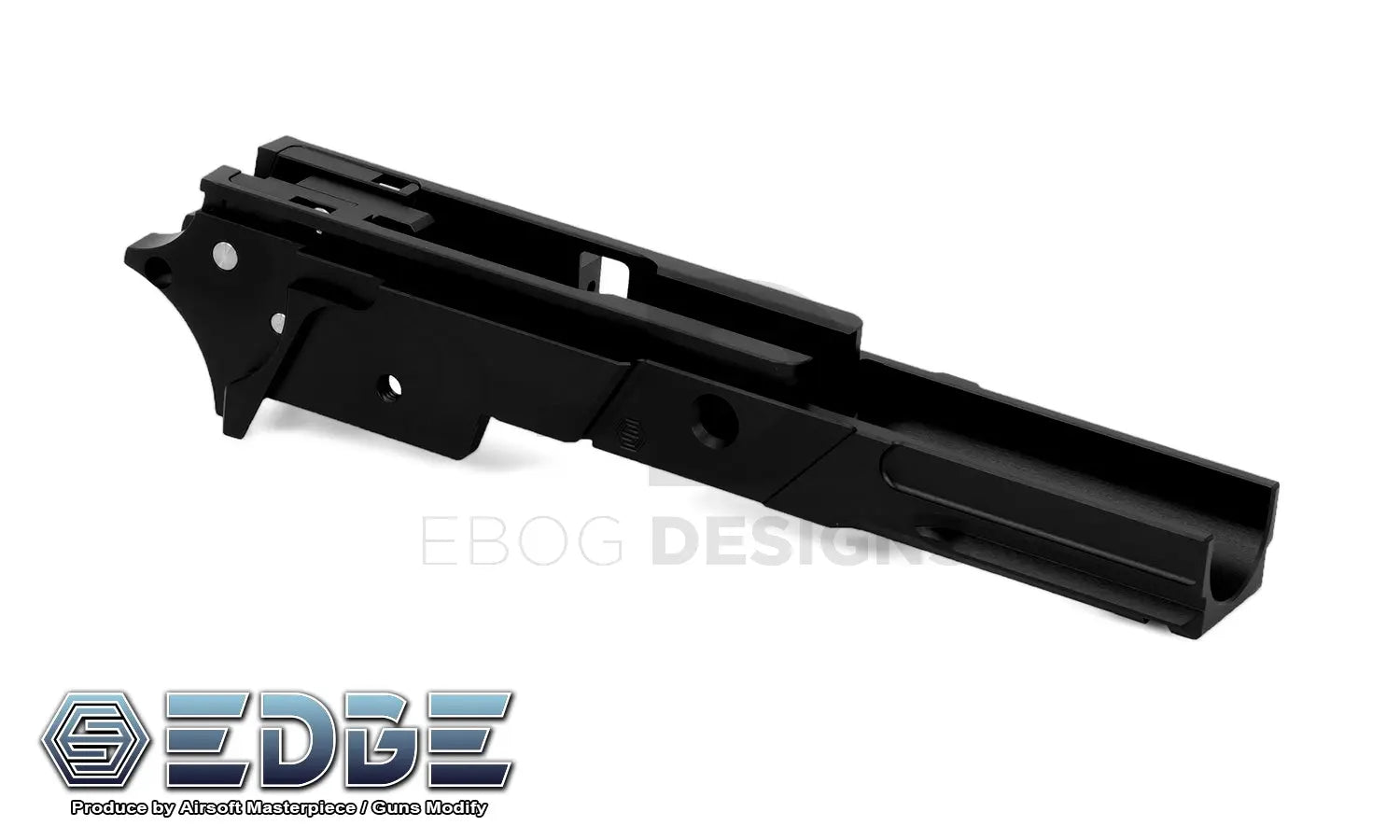 EDGE “STRAT” 3.9" Aluminum Frame for Hi-CAPA - Black EDGE - Airsoft 