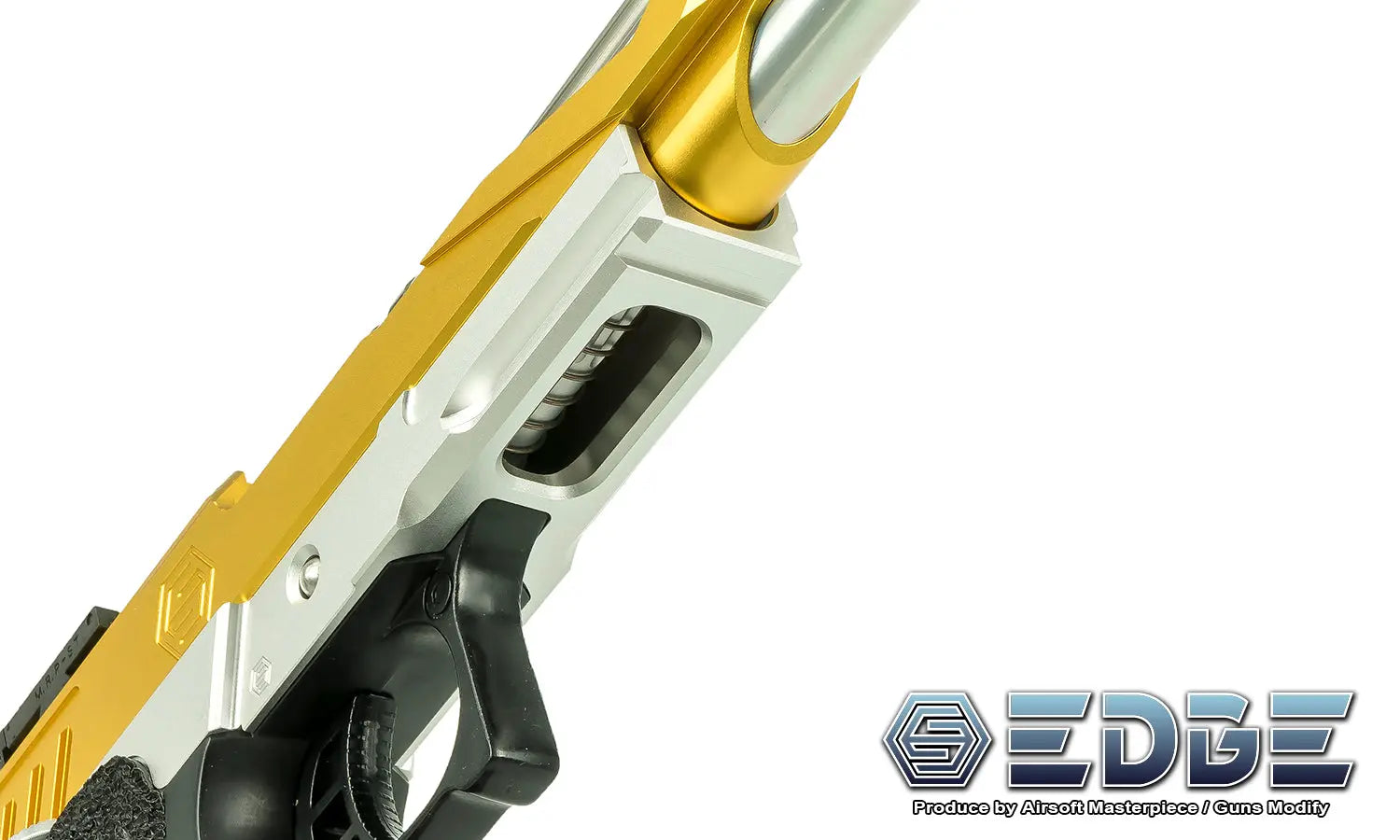 EDGE “STRAT” 3.9" Aluminum Frame for Hi-CAPA - Black EDGE - Airsoft 