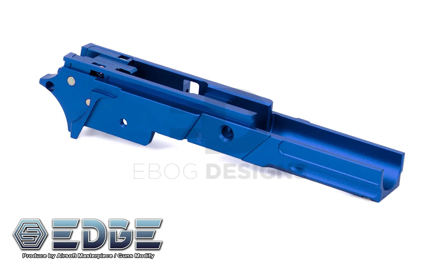 EDGE “STRAT” 3.9" Aluminum Frame for Hi-CAPA - Blue EDGE - Airsoft 