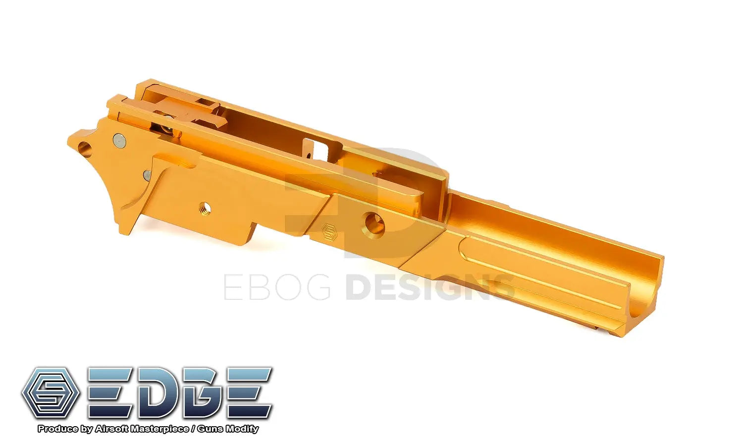 EDGE “STRAT” 3.9" Aluminum Frame for Hi-CAPA - Orange EDGE - Airsoft 