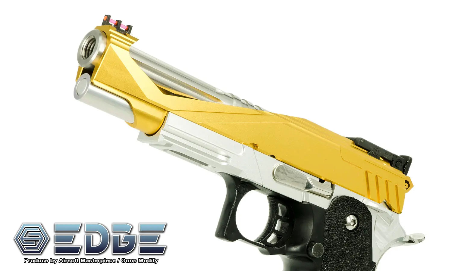 EDGE “STRAT” 3.9" Aluminum Frame for Hi-CAPA - Orange EDGE - Airsoft 