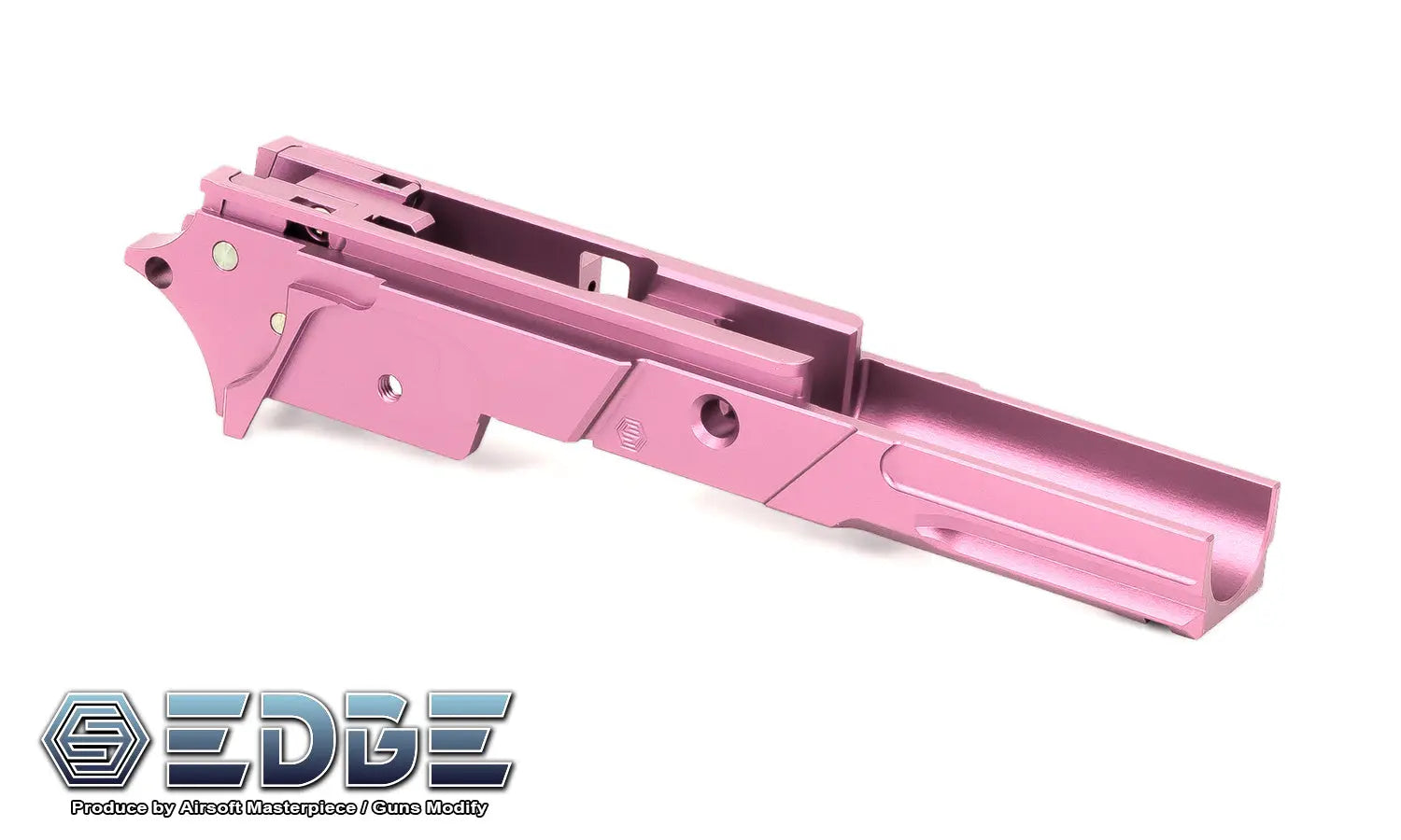 EDGE “STRAT” 3.9" Aluminum Frame for Hi-CAPA - Pink EDGE - Airsoft 