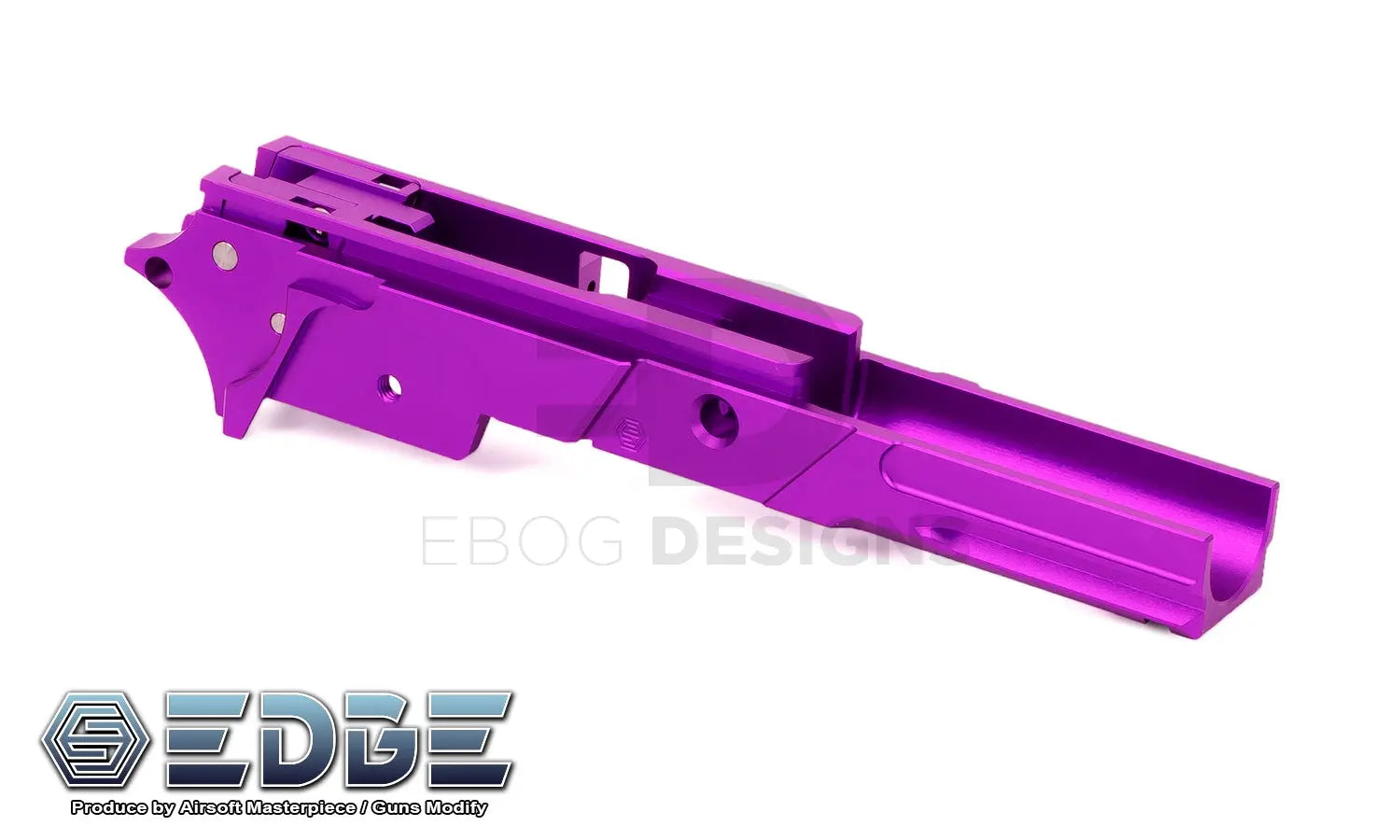 EDGE “STRAT” 3.9" Aluminum Frame for Hi-CAPA - Purple EDGE - Airsoft 