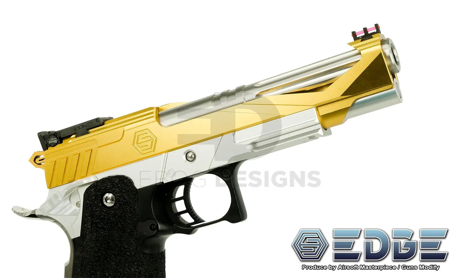 EDGE “STRAT” 3.9" Aluminum Frame for Hi-CAPA - Purple EDGE - Airsoft 