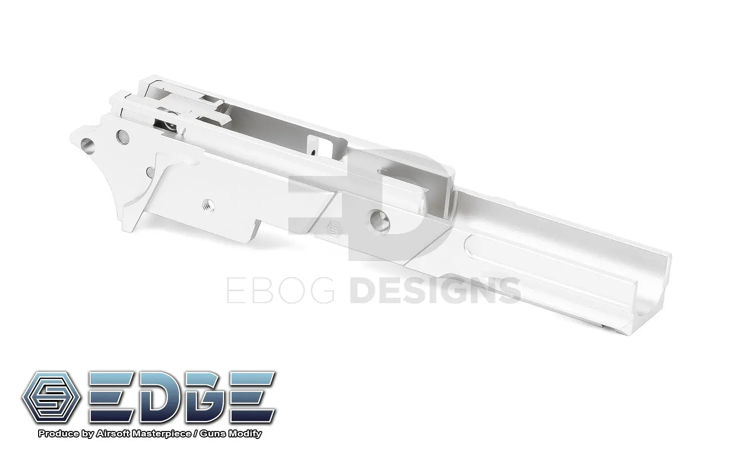 EDGE “STRAT” 3.9" Aluminum Frame for Hi-CAPA - Silver EDGE - Airsoft 