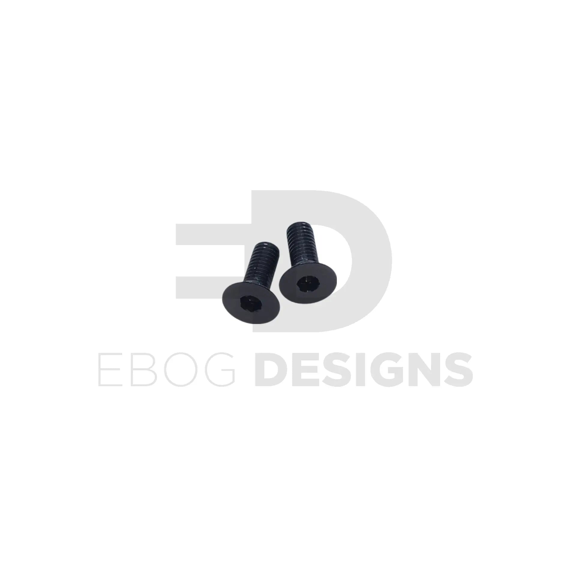 Ebog Designs AAP01 - 7075 Trigger Housing Side Screws - Black Ebog Designs - Airsoft 