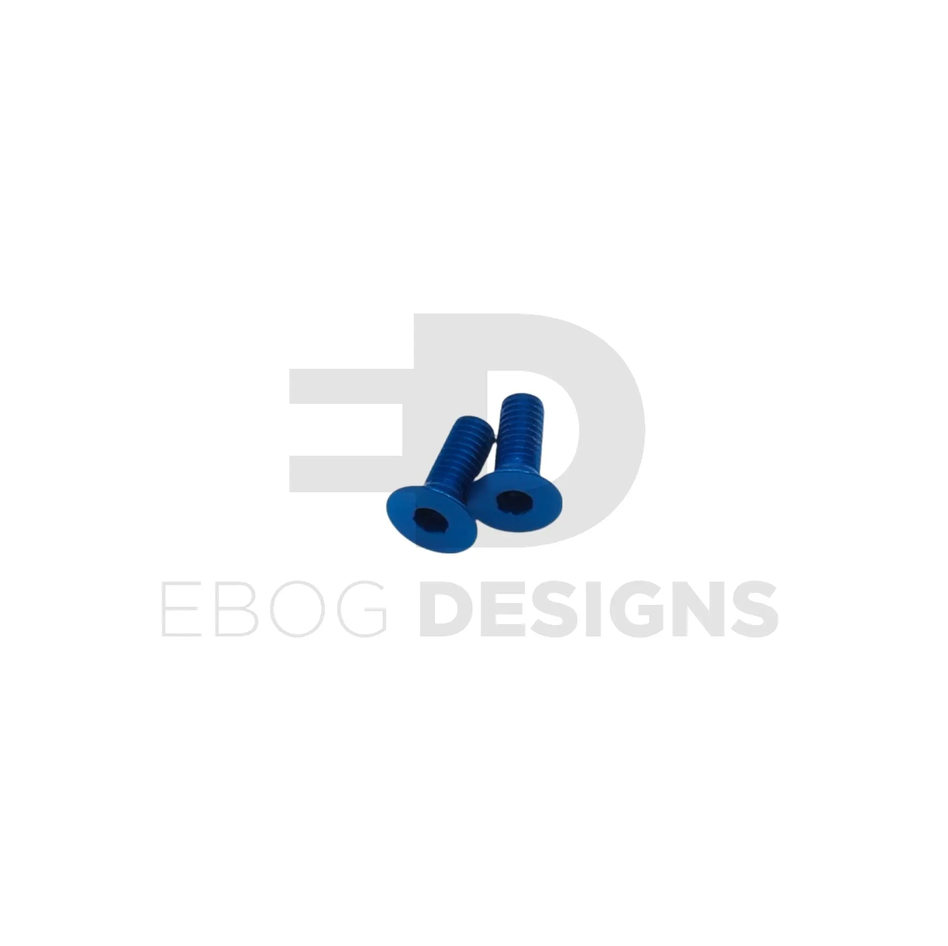 Ebog Designs AAP01 - 7075 Trigger Housing Side Screws - Blue Ebog Designs - Airsoft 