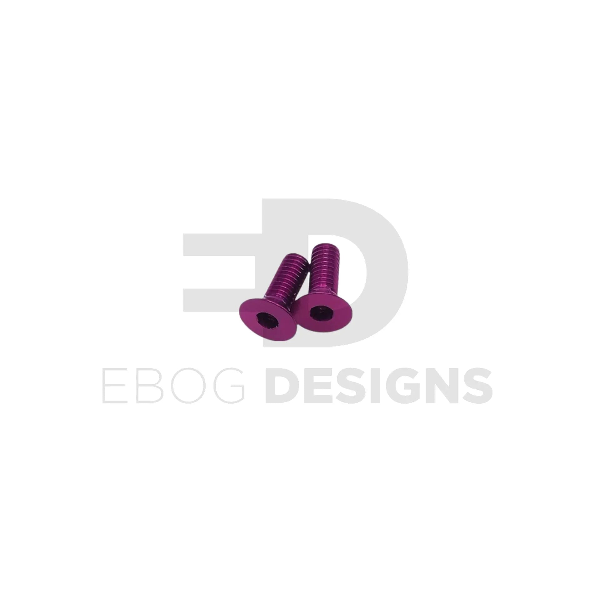 Ebog Designs AAP01 - 7075 Trigger Housing Side Screws - Purple Ebog Designs - Airsoft 