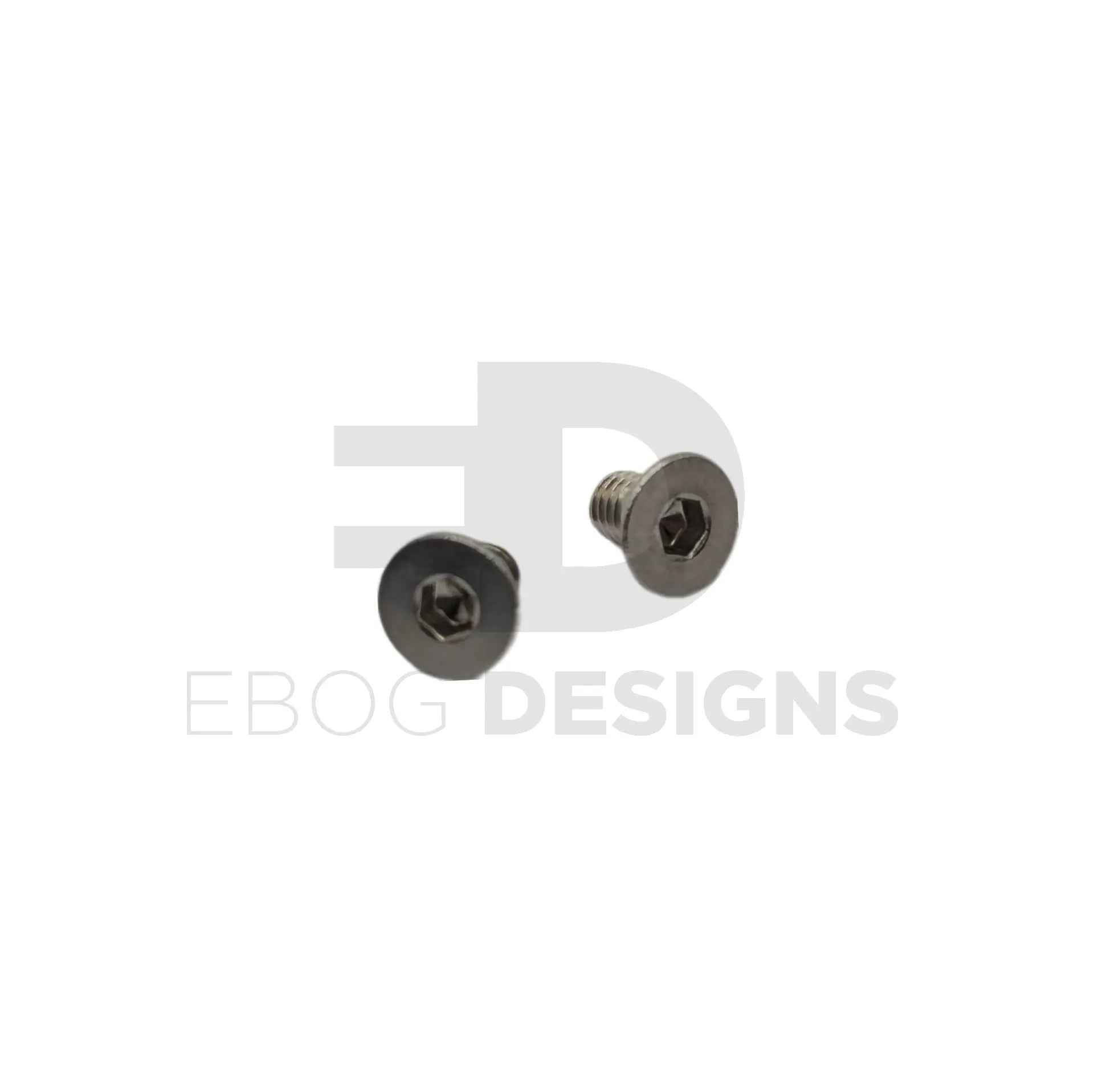 Ebog Designs - AAP01 Rear Sight Screws - Silver Ebog Designs - Airsoft 
