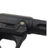 Ebog Designs AAP-01 XL trigger housing side screw fitted to the side of an AAP-01 trigger housing, silver