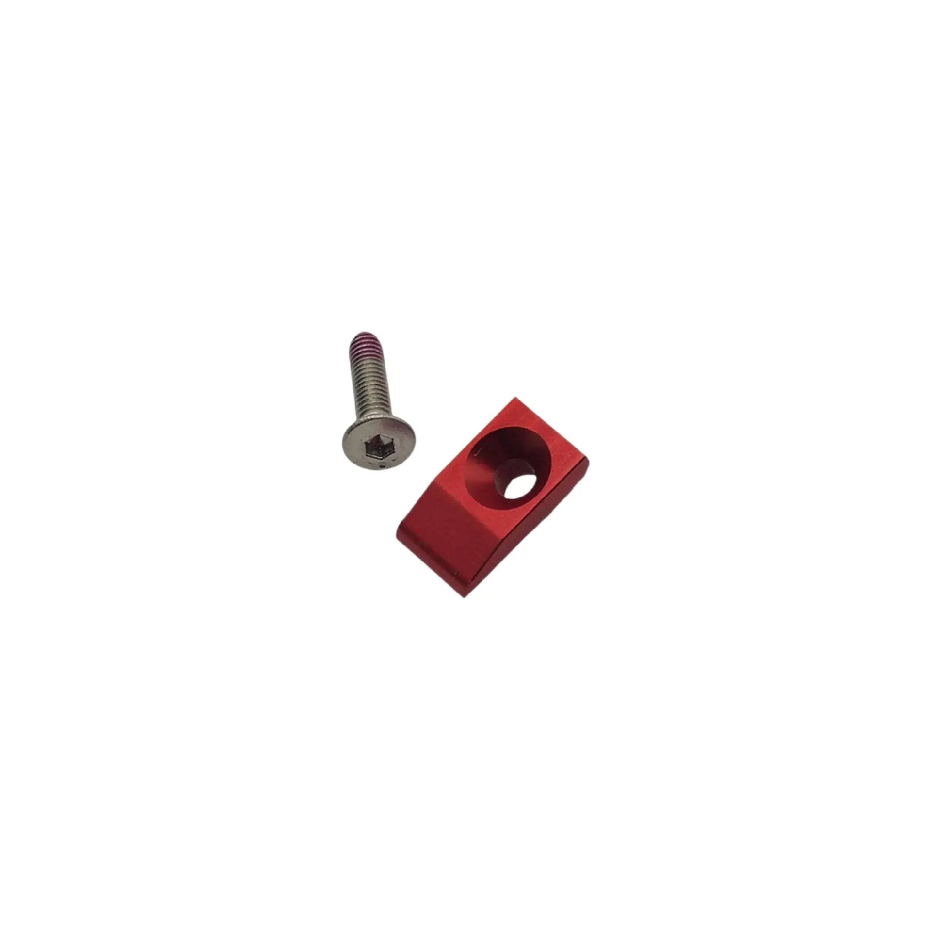 Ebog Designs Hi-Capa Aluminium Hammer Protection Pad - Red AIP - Airsoft 
