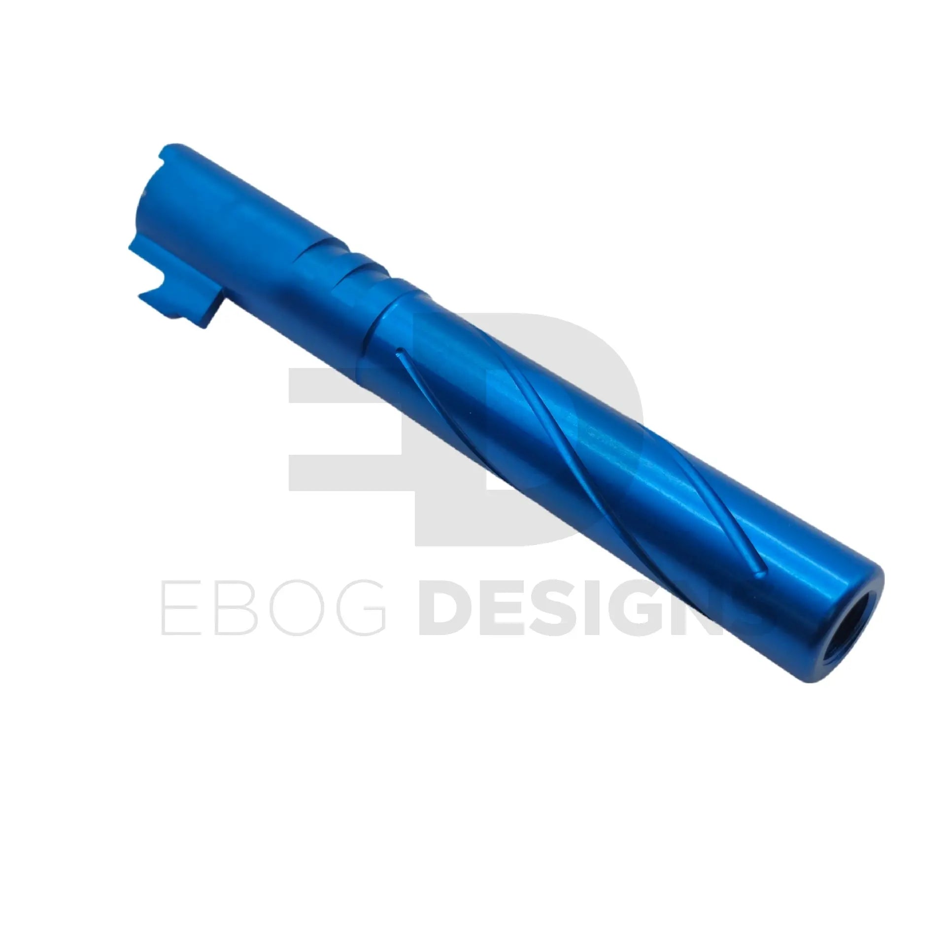 Ebog Designs Hi-Capa Aluminium Outer Barrel 5.1 - Blue AIP - Airsoft 