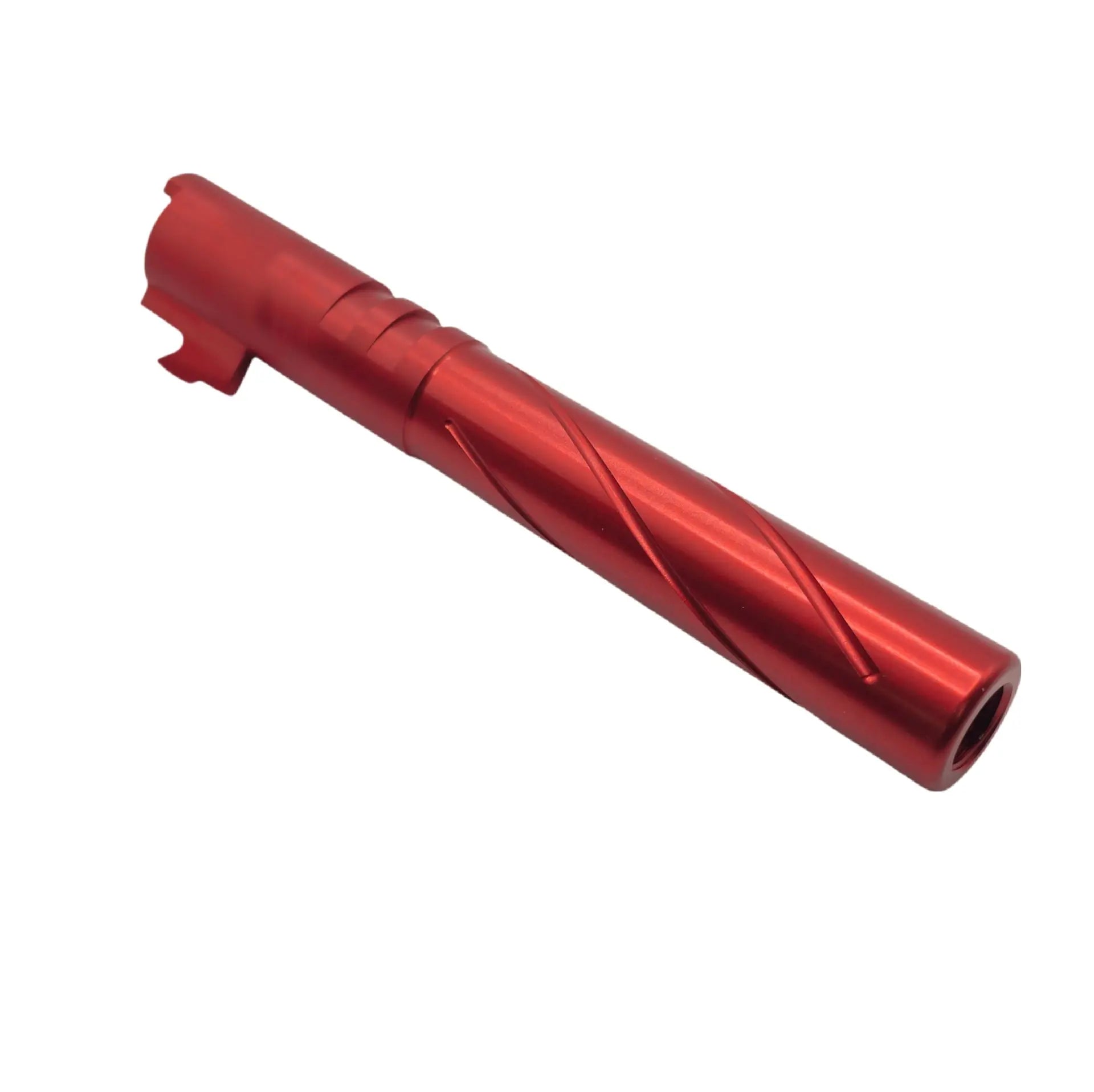 Ebog Designs Hi-Capa Aluminium Outer Barrel 5.1 - Red AIP - Airsoft 