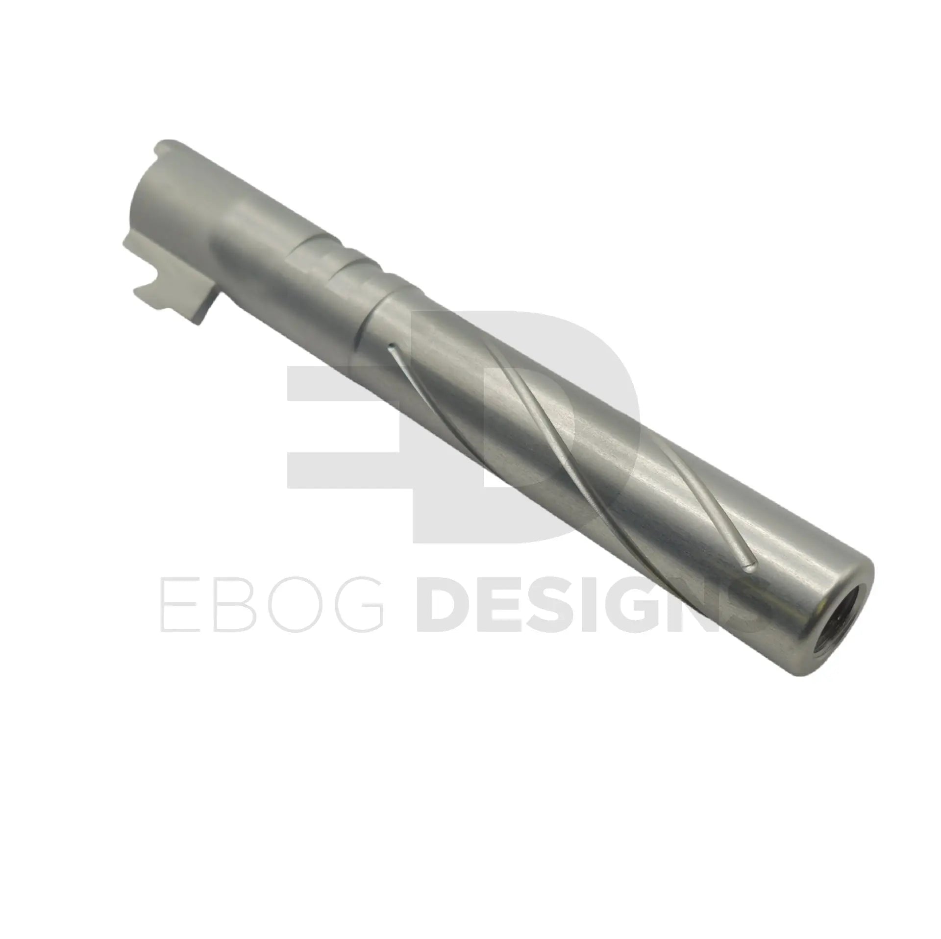 Ebog Designs Hi-Capa Aluminium Outer Barrel 5.1 - Silver AIP - Airsoft 