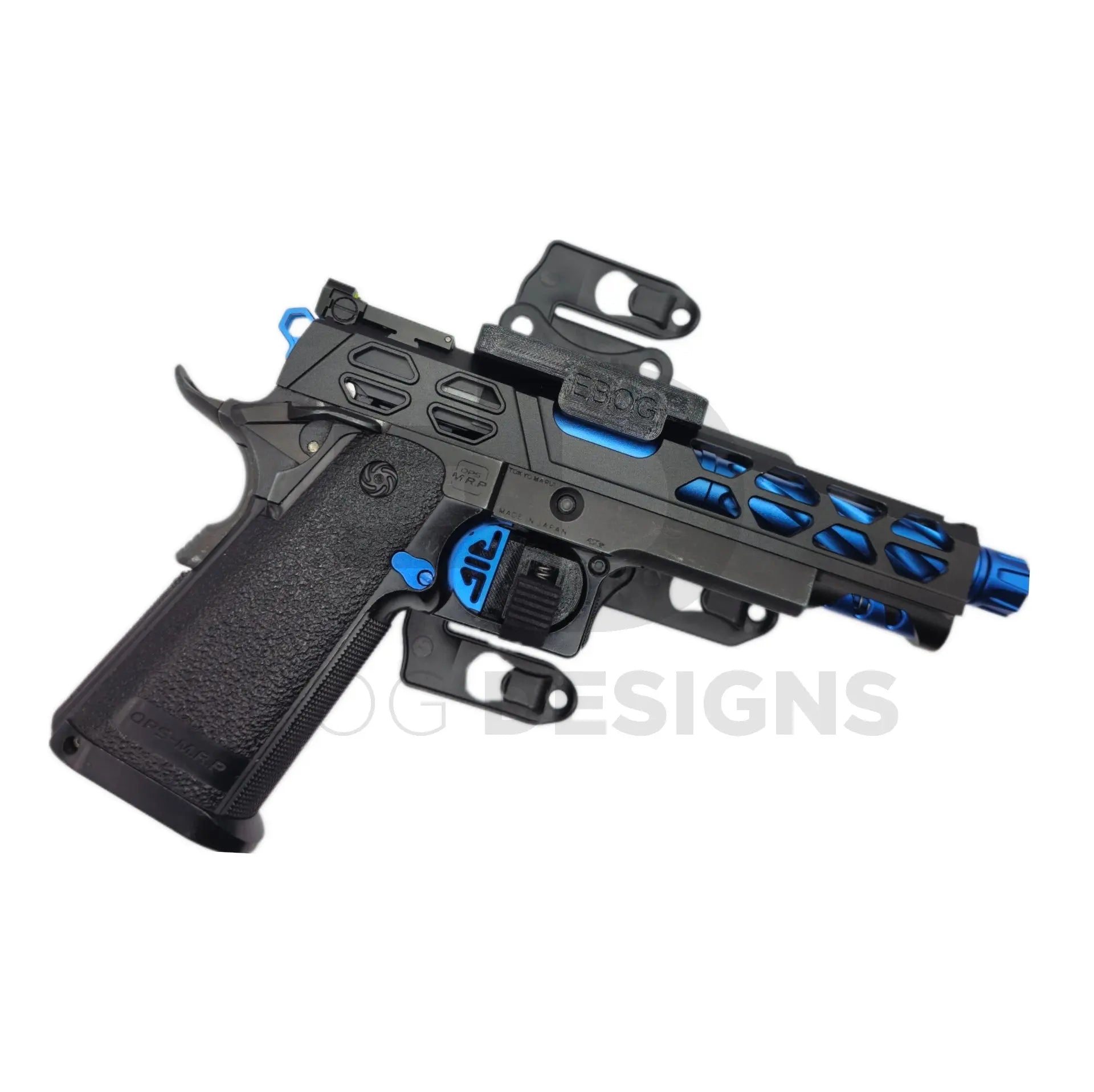 Ebog Designs - Tokyo Marui Hi Capa holster - torch compatible - 3D Printed Ebog Designs