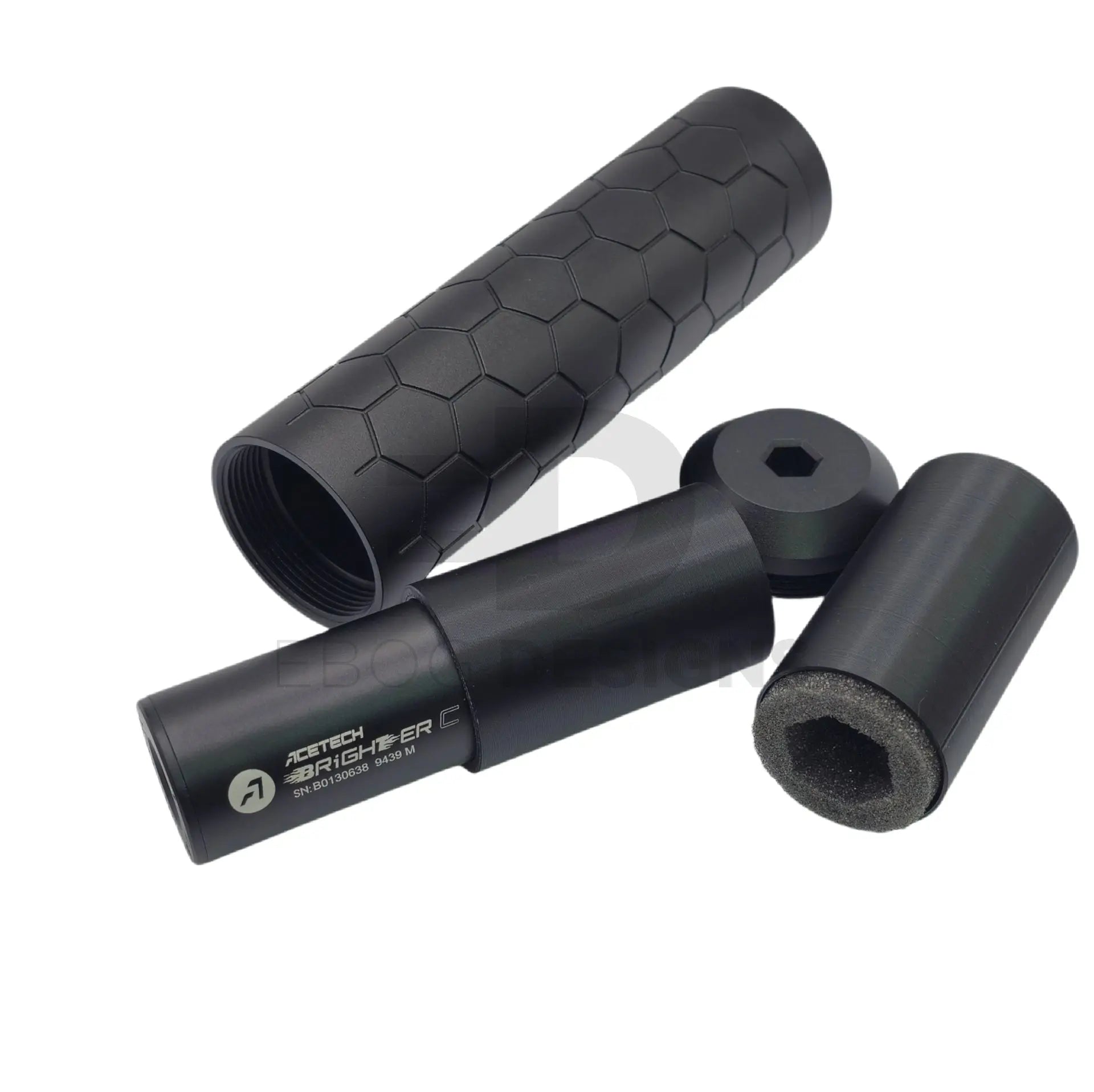 Ebog Designs - Tracer Insert - Brighter C / Hexx XL Ebog Designs - Airsoft 