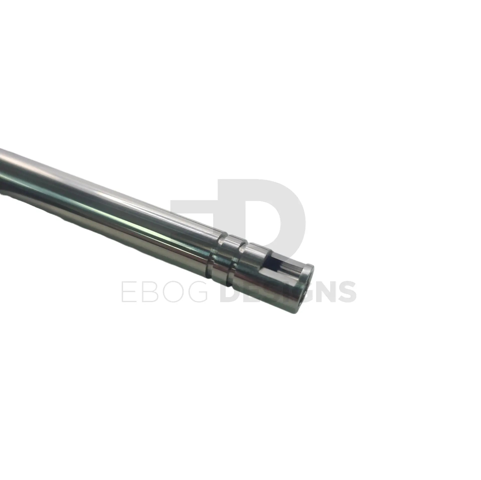 Edgi Custom Works 578mm SW24 stainless steel 6.05mm precision inner barrel, shown chamber-end with the hop-up window