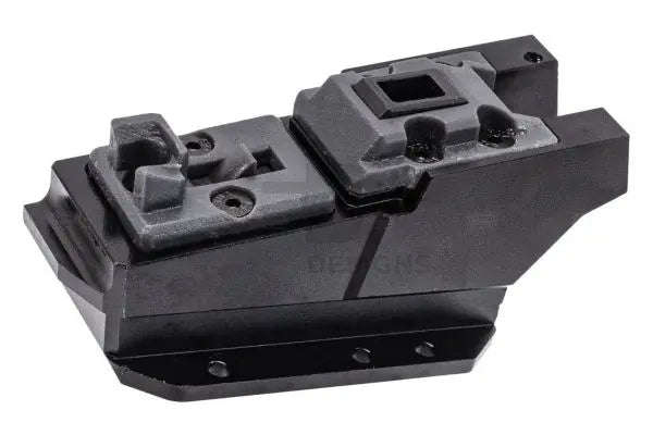 FCW SAIGA Gas Drum Magazine Adaptor For Marui TM SAIGA 12 GBB Shotgun Series Ebog Designs - Airsoft 